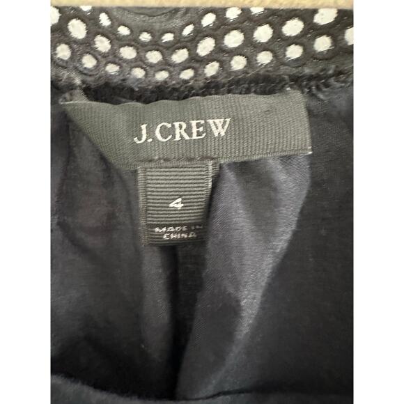 J Crew black blouse size 4 great condition - Picture 2 of 2